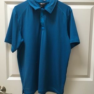The North Face Turquoise Shirt s L Flash Dry